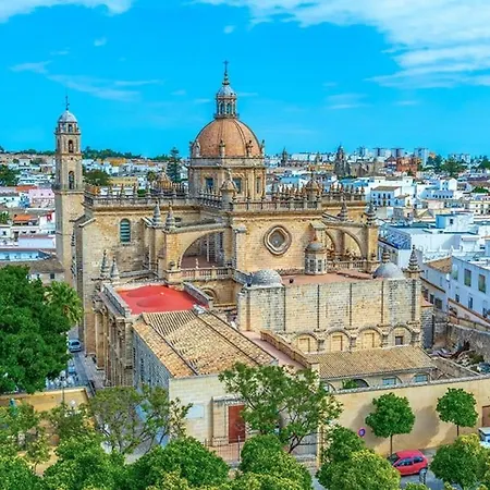 别墅 Preciosa Casa Centro Historico Jerez, Parking Privado+ Wi-fi